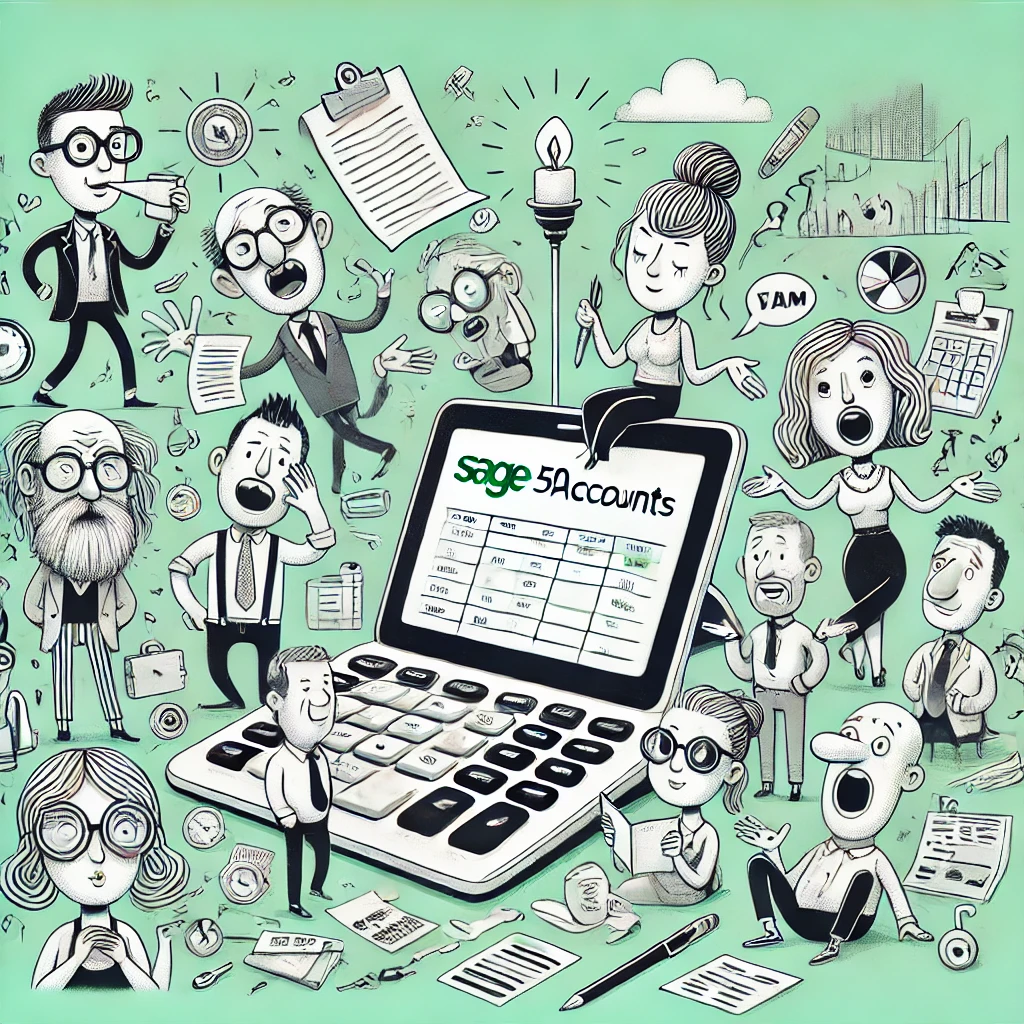 Quirks of Sage 50 Accounts Graphic